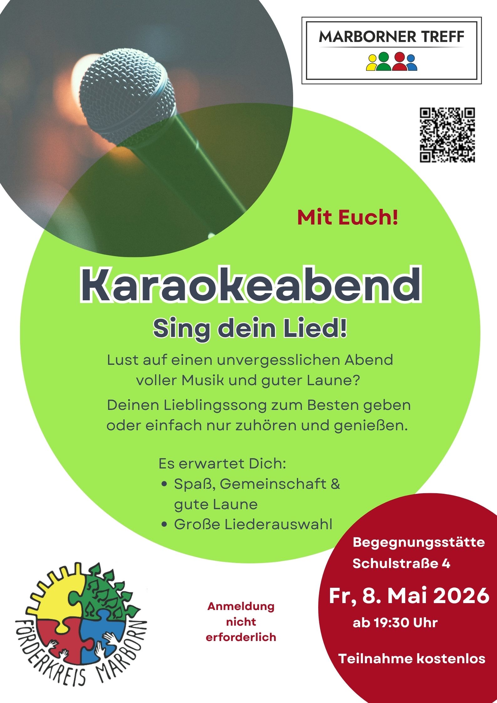 Plakat 2026 05 08 Karaokeabend