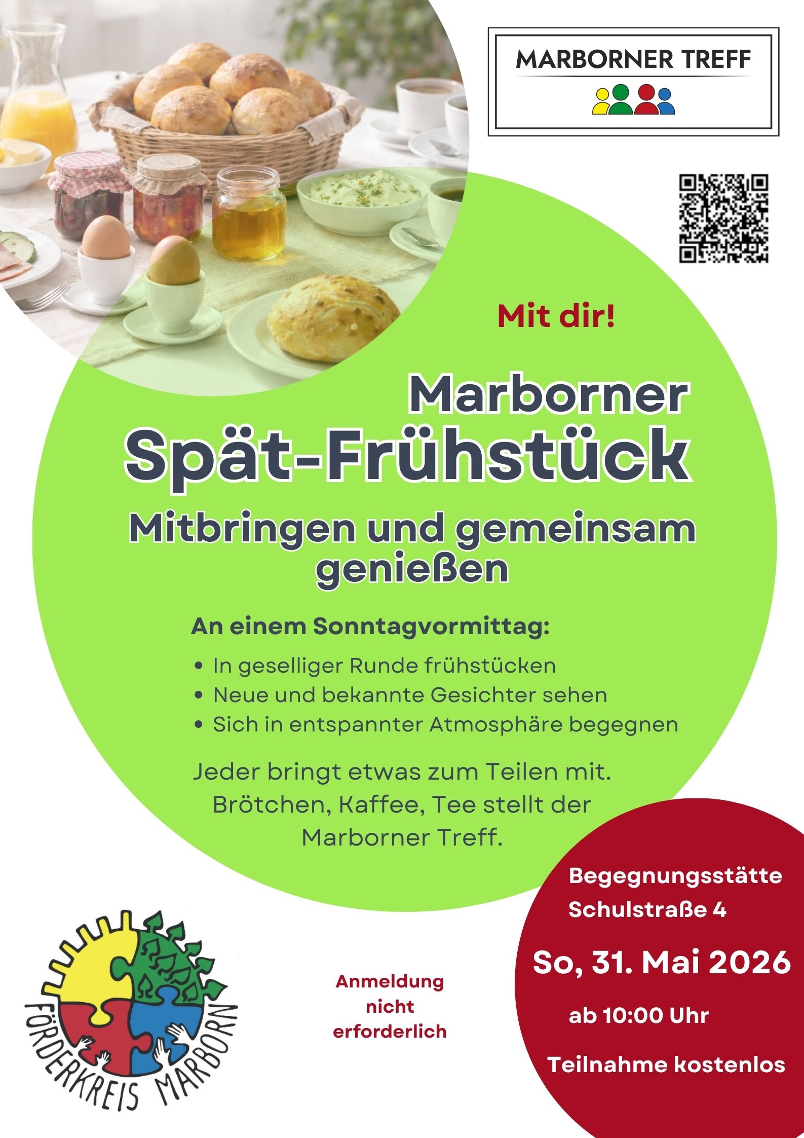 Plakat 2026 05 31 Spät Frühstück